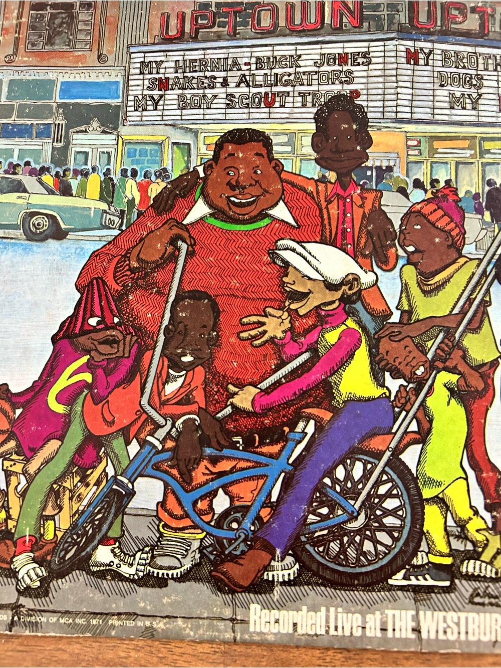 Bill Cosby Fat Albert Comedy Vintage vinyl record